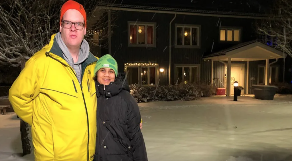 Joakim Bodin och Emma Ramsell